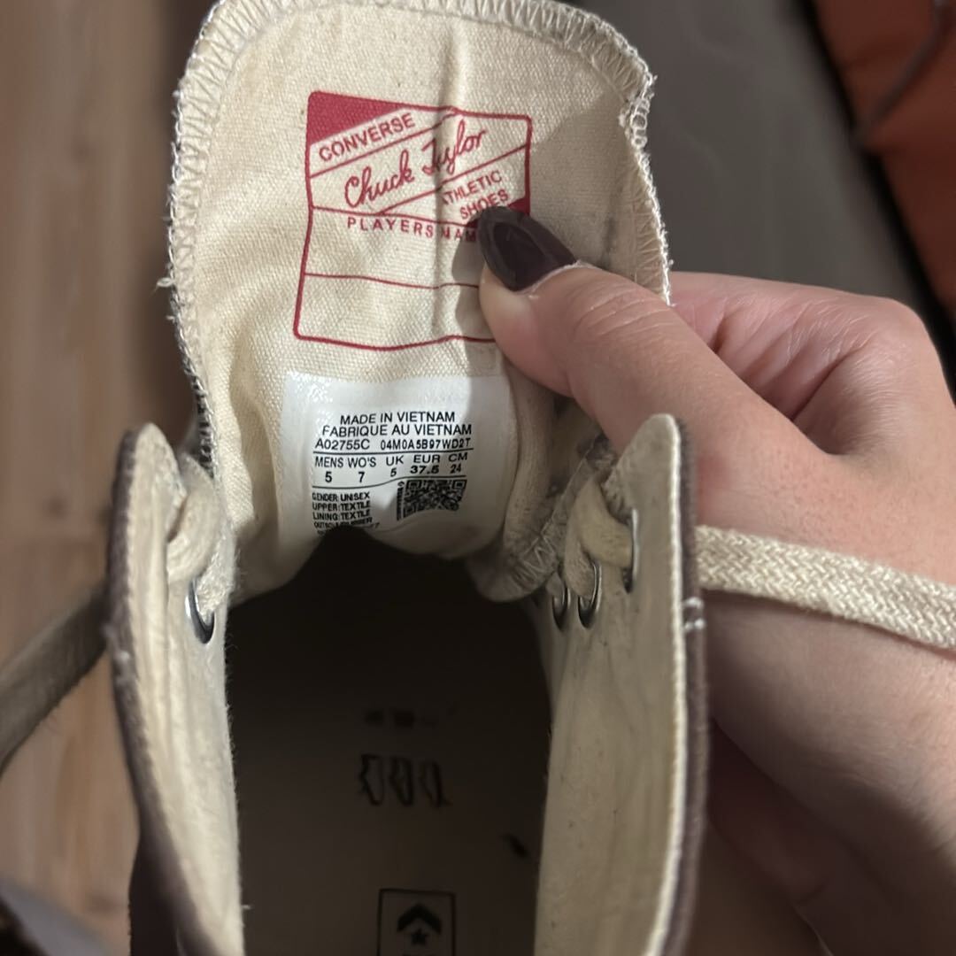 Converse Kahve Sneaker — görsel 4/4