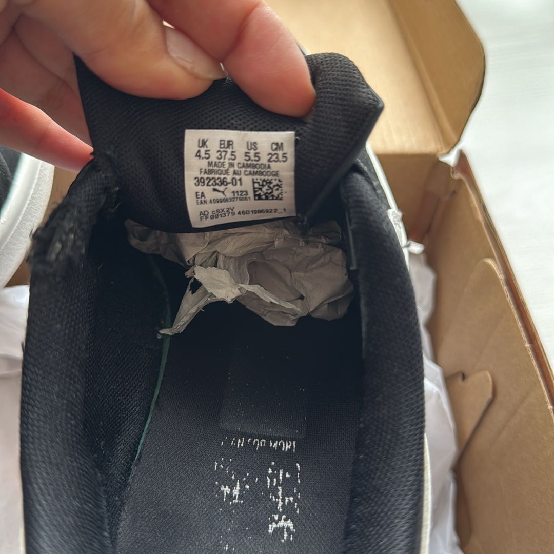 Puma Siyah Beyaz Sneaker — görsel 9/9