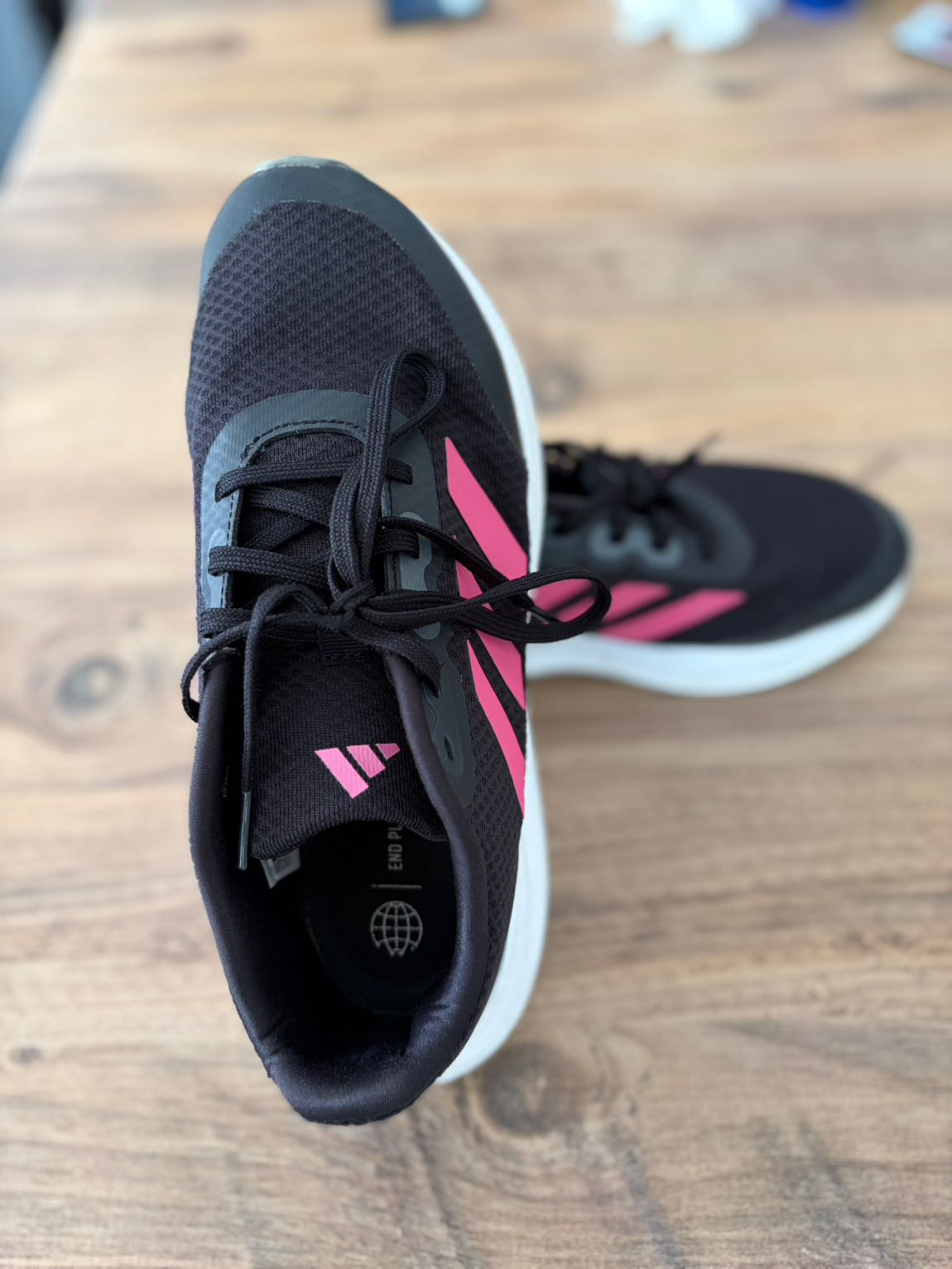 Adidas Siyah Pembe Kadın Spor Ayakkabı — görsel 5/7
