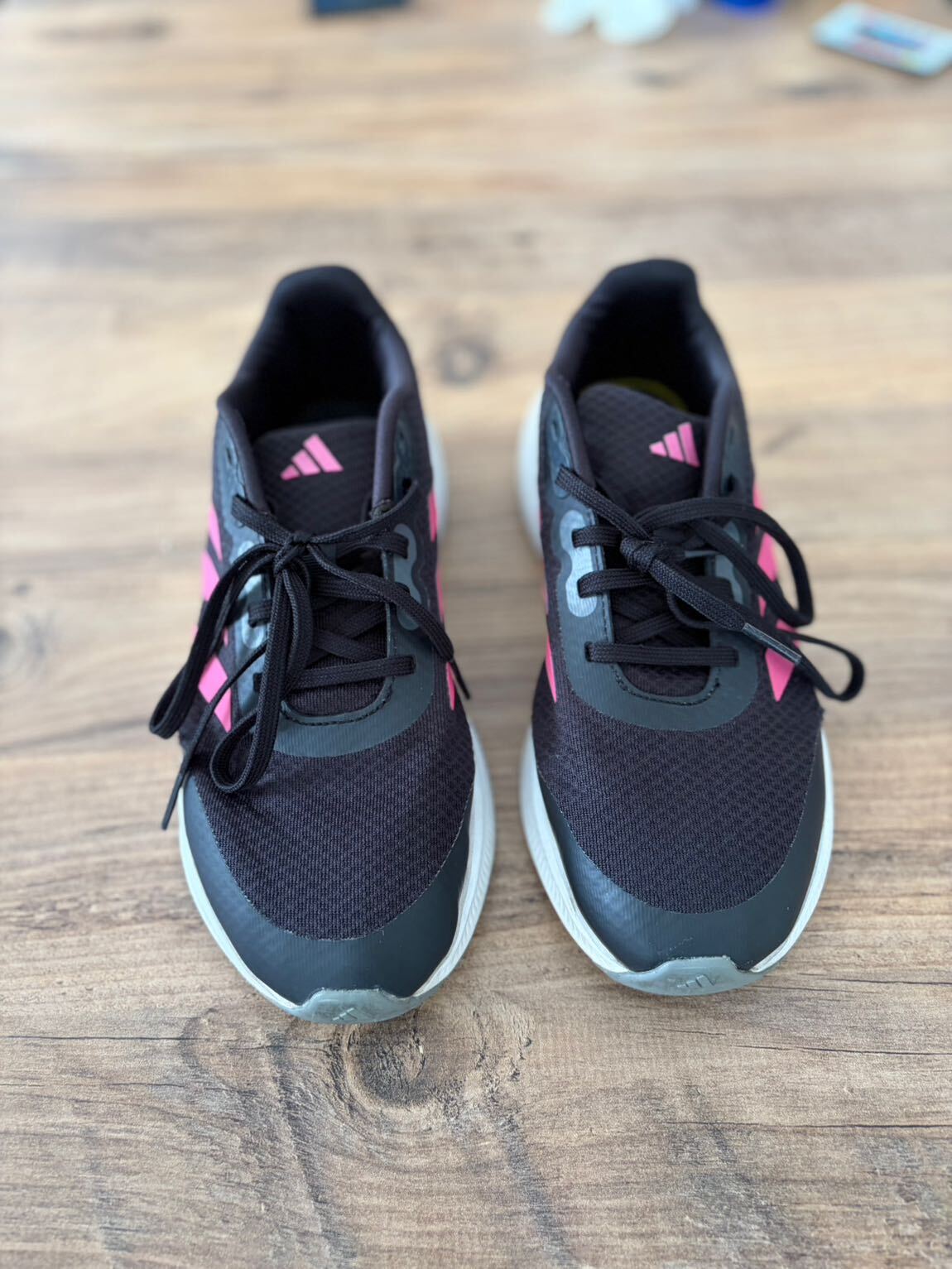Adidas Siyah Pembe Kadın Spor Ayakkabı — görsel 2/7