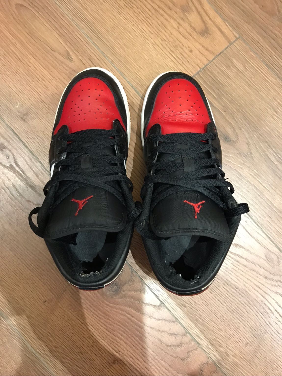 Nike Air Jordan 1 Low Bred Toe — görsel 4/4