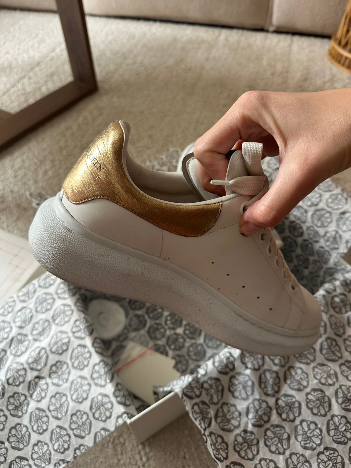 Alexander McQueen Beyaz Sneaker — görsel 4/8