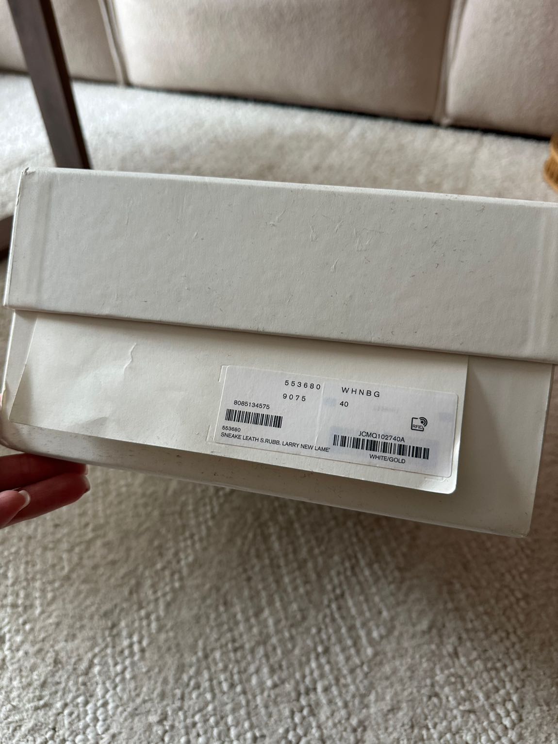 Alexander McQueen Beyaz Sneaker — görsel 7/8