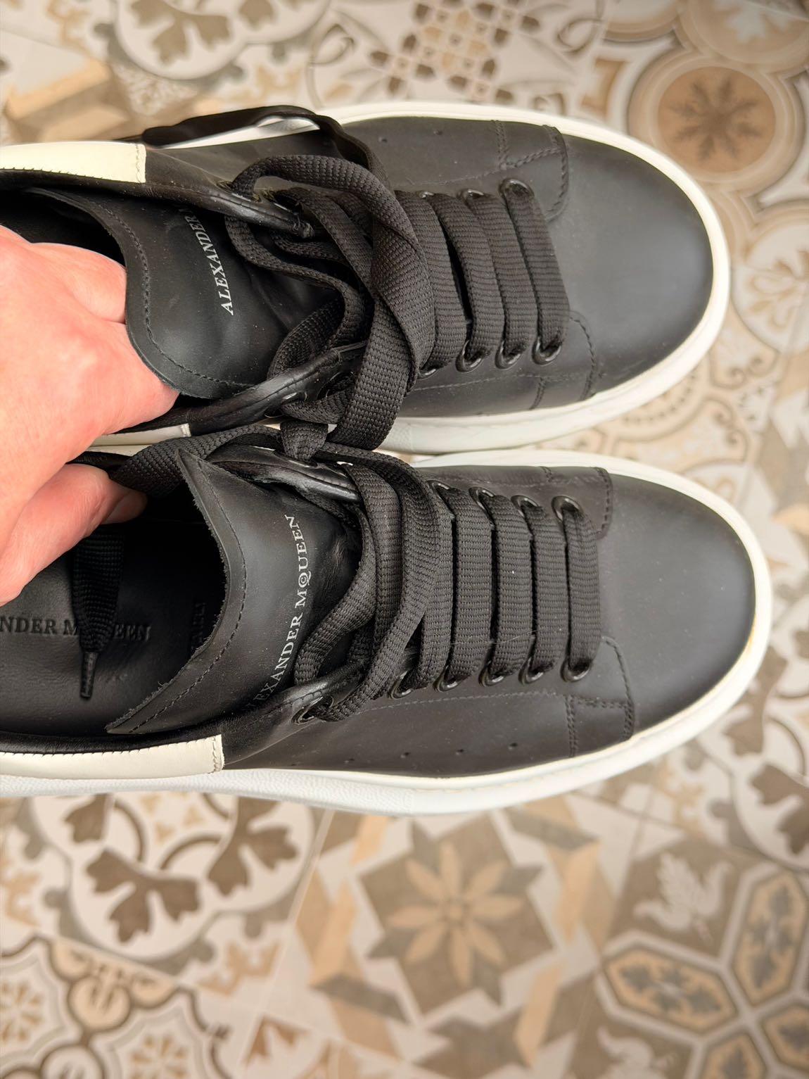 Alexander McQueen Siyah Sneaker — görsel 4/4