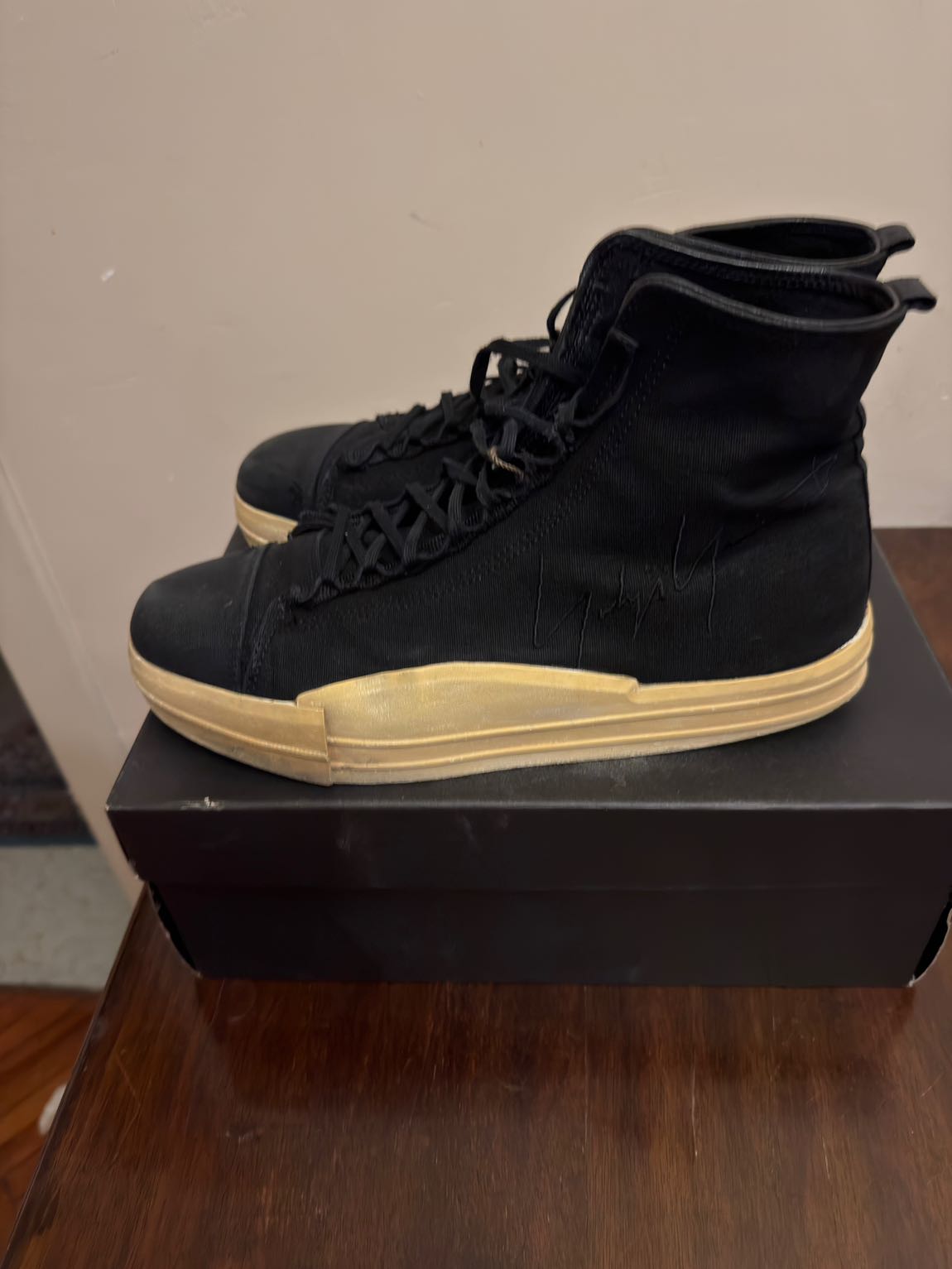 y3 mid sneaker Spor Ayakkabı — görsel 3/4