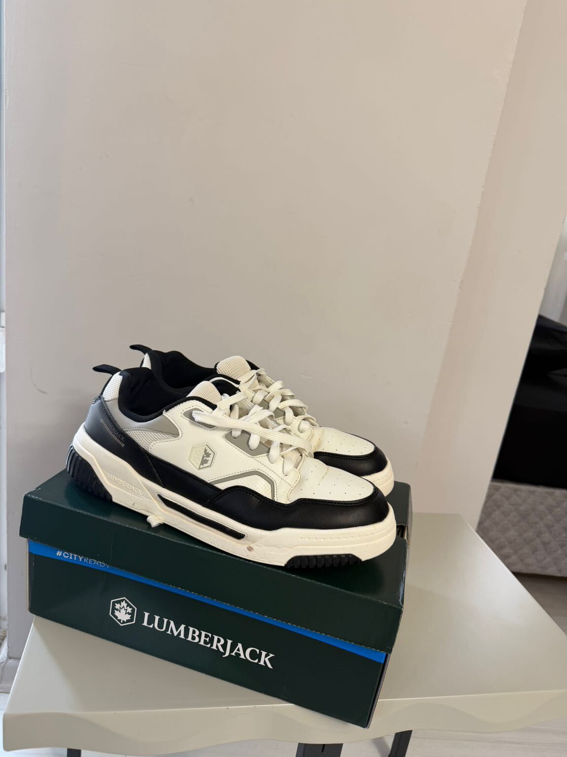 Lumberjack Siyah Beyaz Sneaker — görsel 7/9