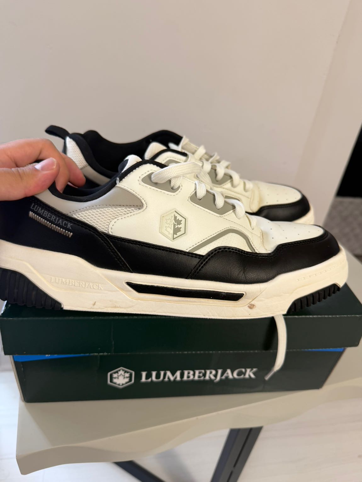 Lumberjack Siyah Beyaz Sneaker — görsel 2/9
