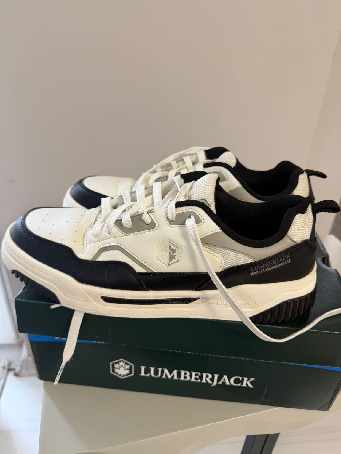 Lumberjack Siyah Beyaz Sneaker — görsel 4/9