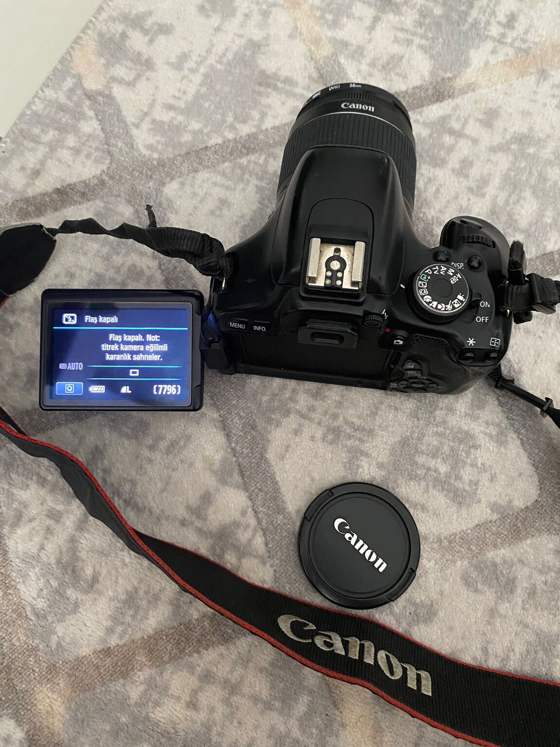 Canon 600 çift lensli az kullanılmış — görsel 2/16