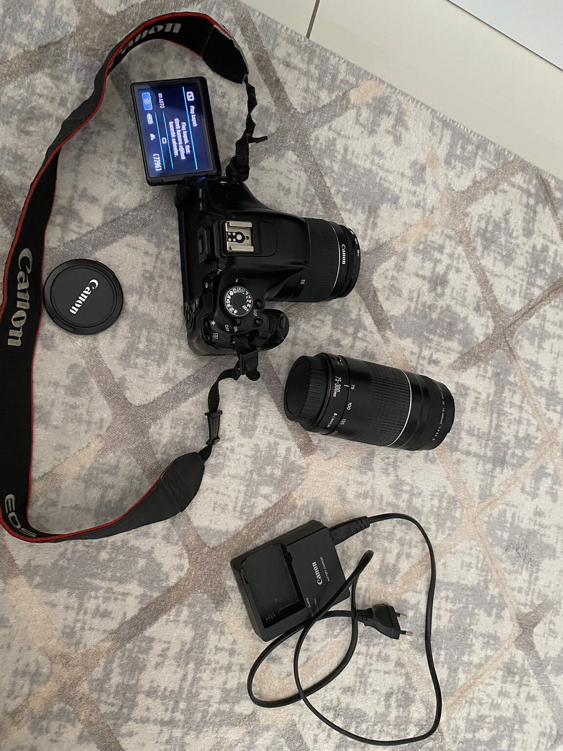 Canon 600 çift lensli az kullanılmış — görsel 6/16