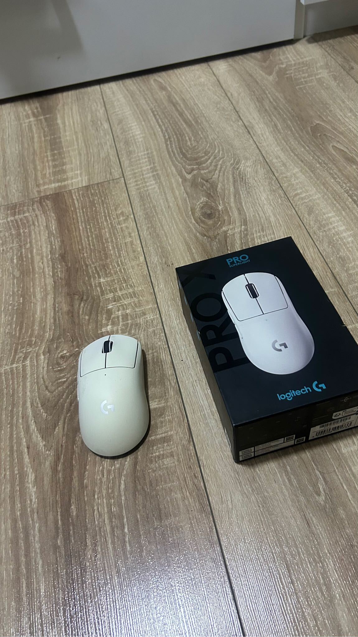 Logitech G pro X lightspeed beyaz mouse — görsel 2/4