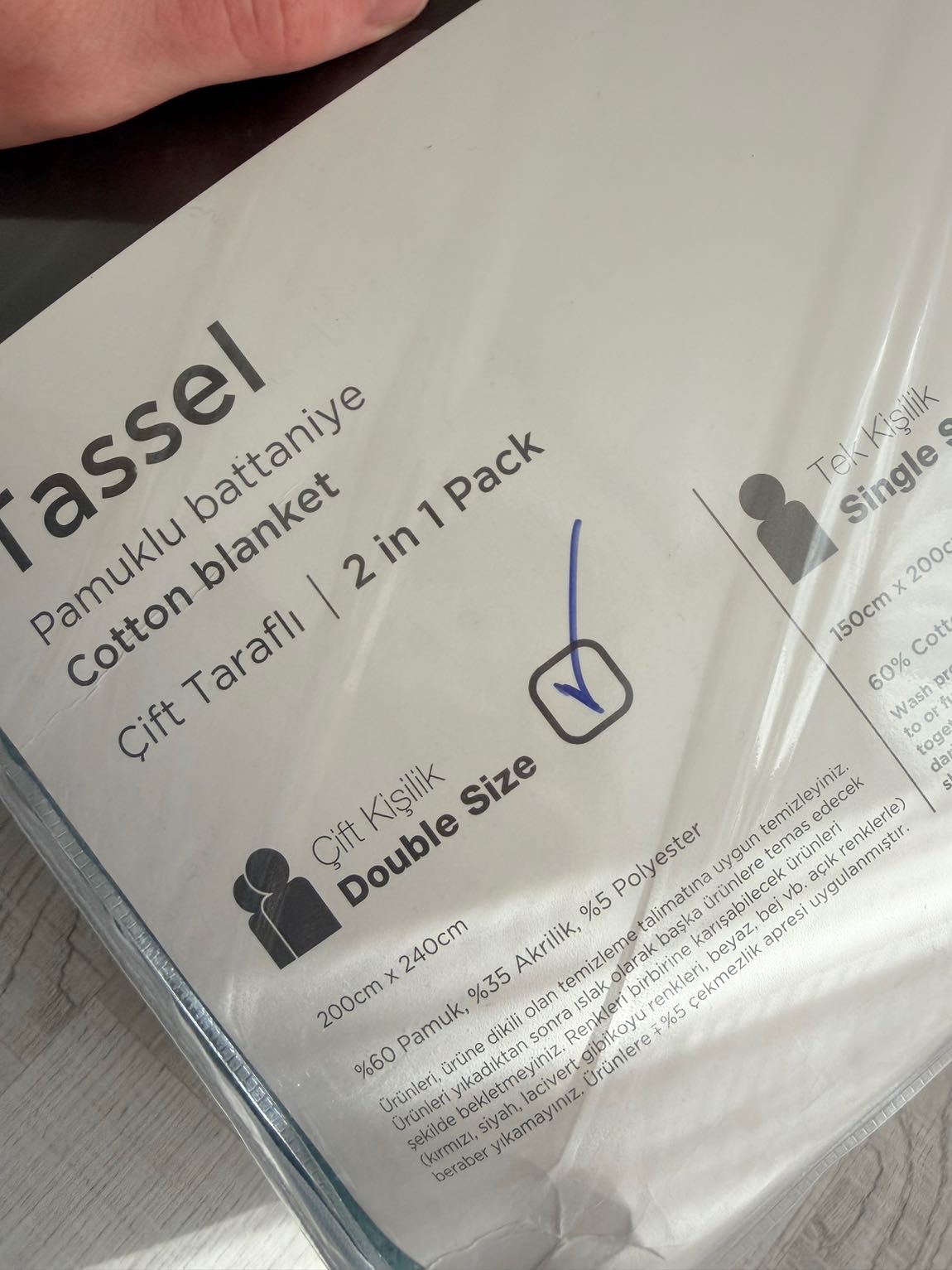 Pamuklu Battaniye — görsel 3/5