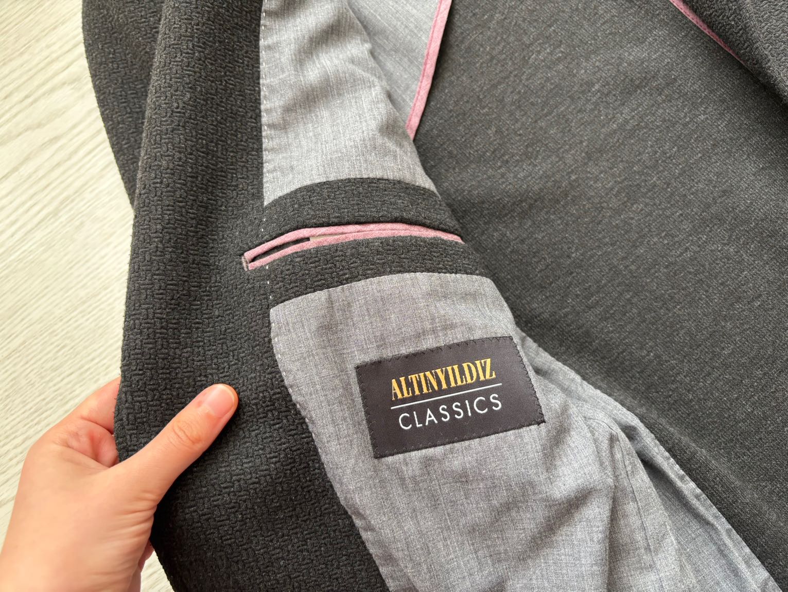 Altınyıldız Antrasit Blazer Ceket — görsel 4/5