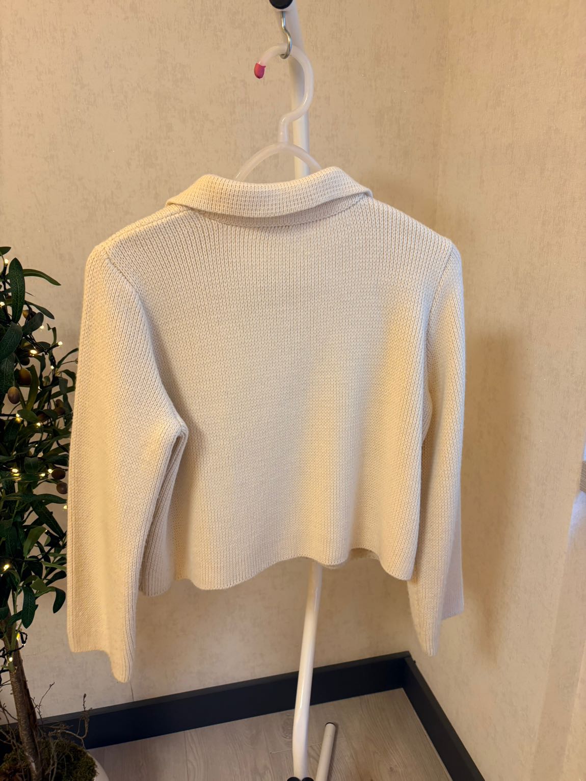 LCW Krem Triko Ceket — görsel 3/7