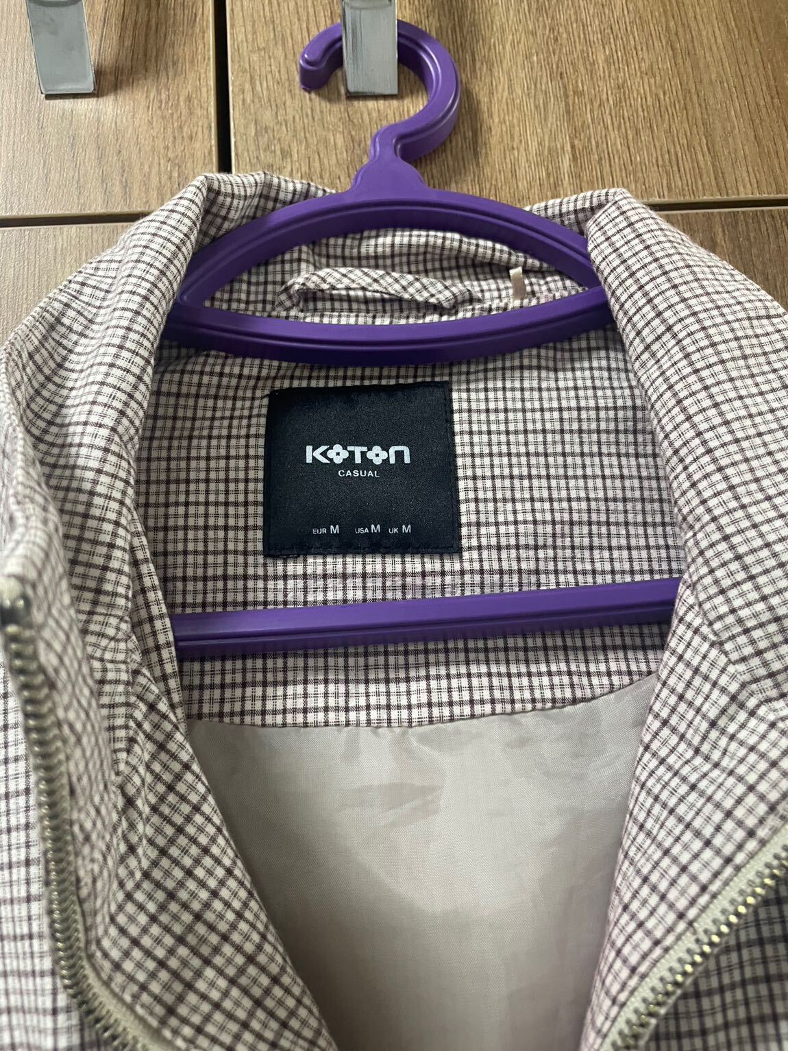 Koton Ekose Ceket — görsel 2/2