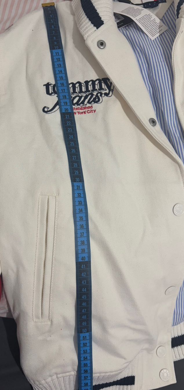 tommy hilfiger wonyoung beyaz ceket — görsel 6/6