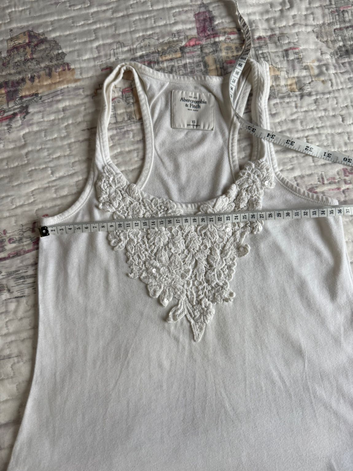 AÇIKLAMA! abercrombie y2k lace cami — görsel 3/7