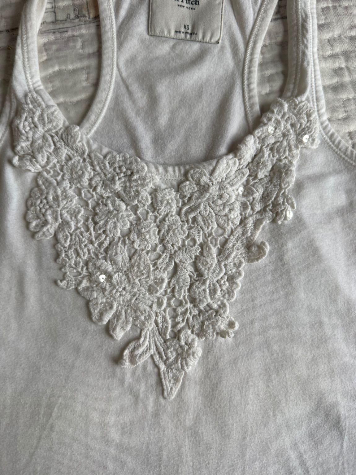 AÇIKLAMA! abercrombie y2k lace cami — görsel 5/7