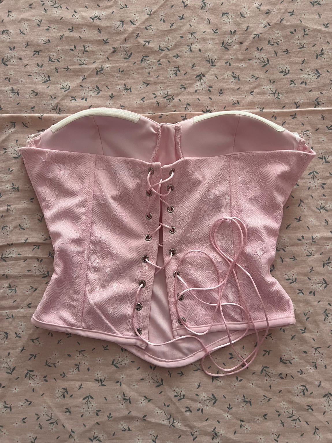 Pembe Dantelli Büstiyer — görsel 4/8