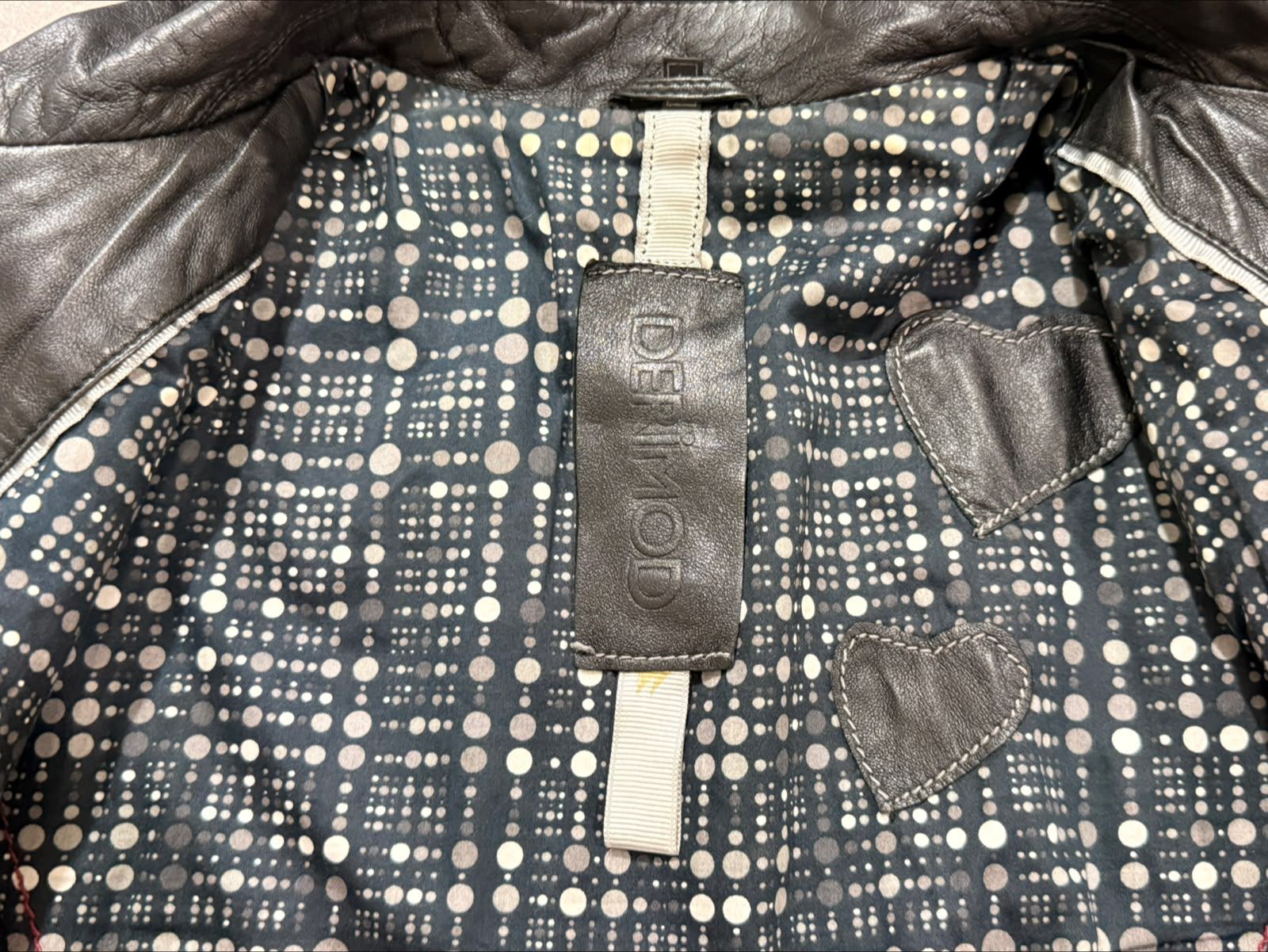 🔥 Vintage Derimod Kadın Deri Ceket — görsel 6/11