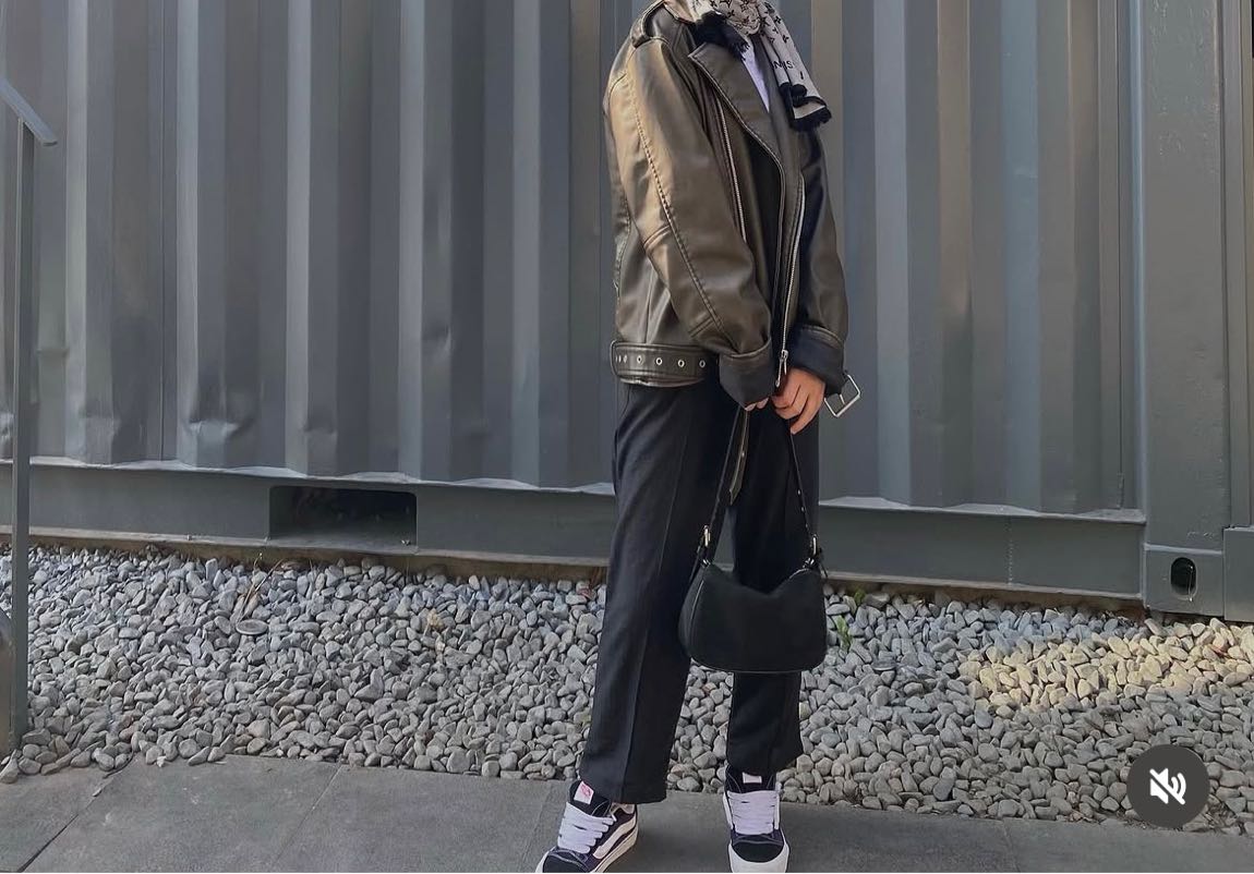 Pull & Bear Deri Ceket — görsel 8/10