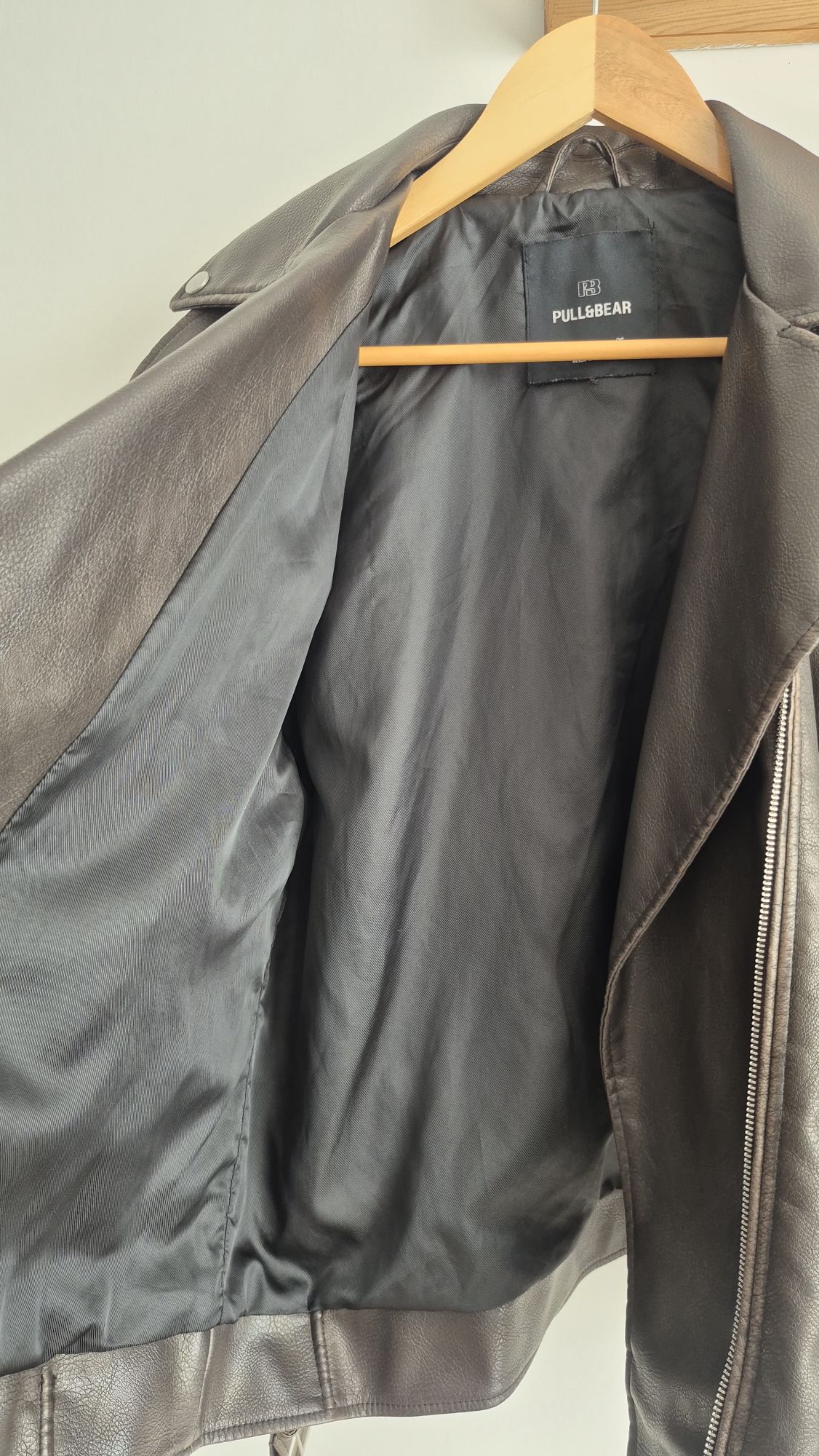 Pull & Bear Deri Ceket — görsel 6/7