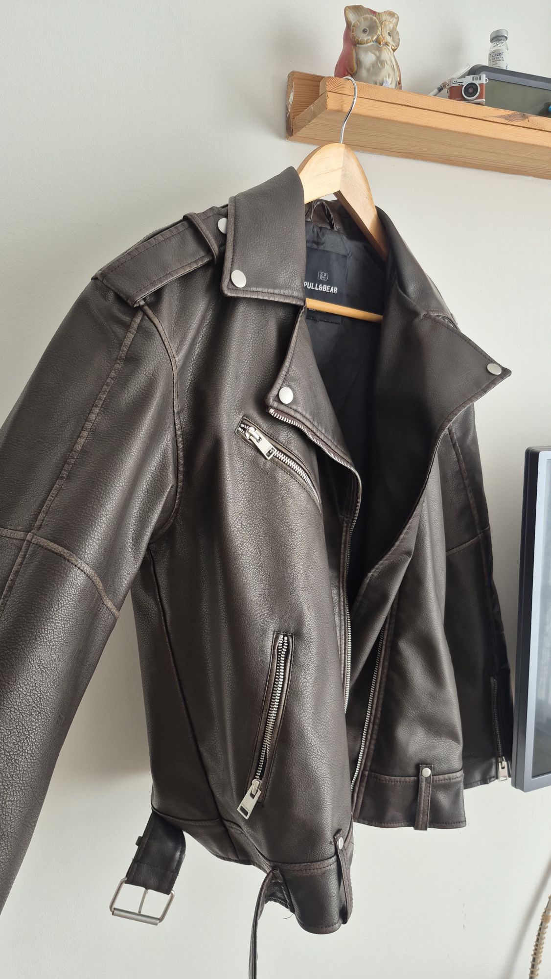 Pull & Bear Deri Ceket — görsel 5/7