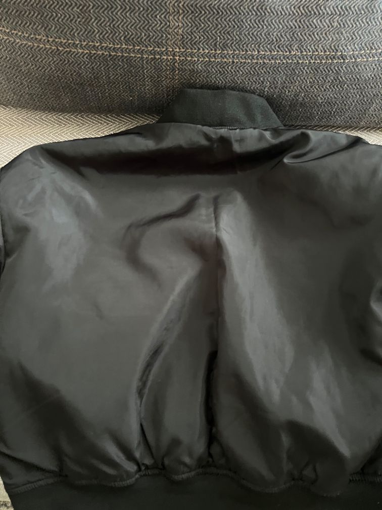 Siyah Bomber Ceket — görsel 3/4
