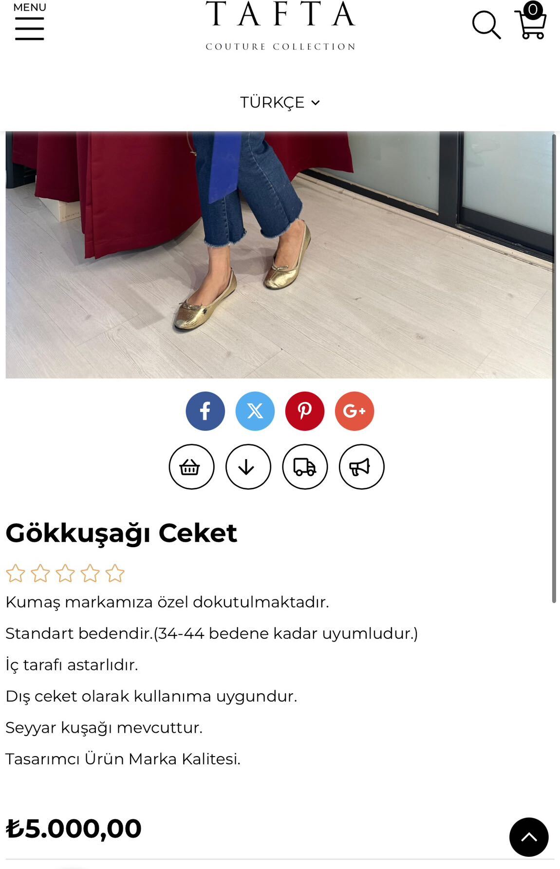 TAFTA CEKET — görsel 2/4