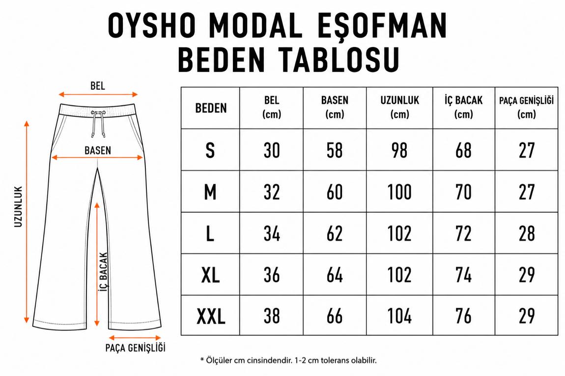 Oysho Modal Eşofman Altı Çeşitleri — görsel 19/19