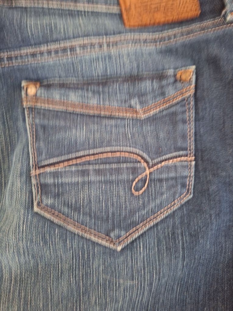 Y2K Mavi Jeans Mini Kot Etek S — görsel 8/13