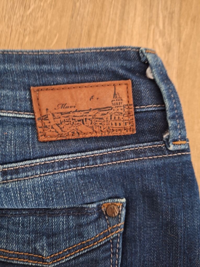 Y2K Mavi Jeans Mini Kot Etek S — görsel 7/13