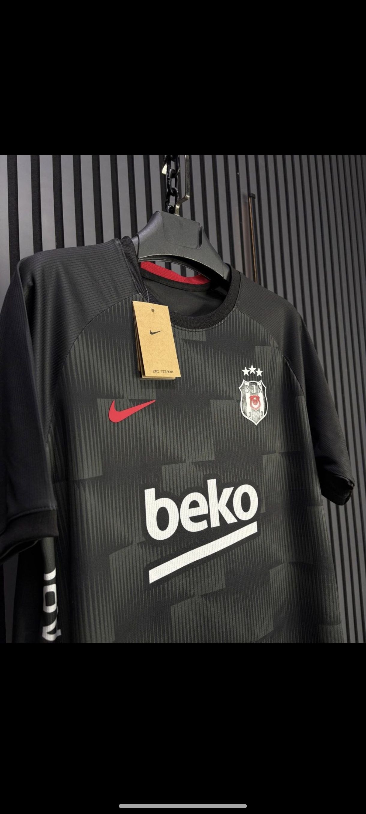 Beşiktaş Yeni Sezon Siyah Forma — görsel 2/6