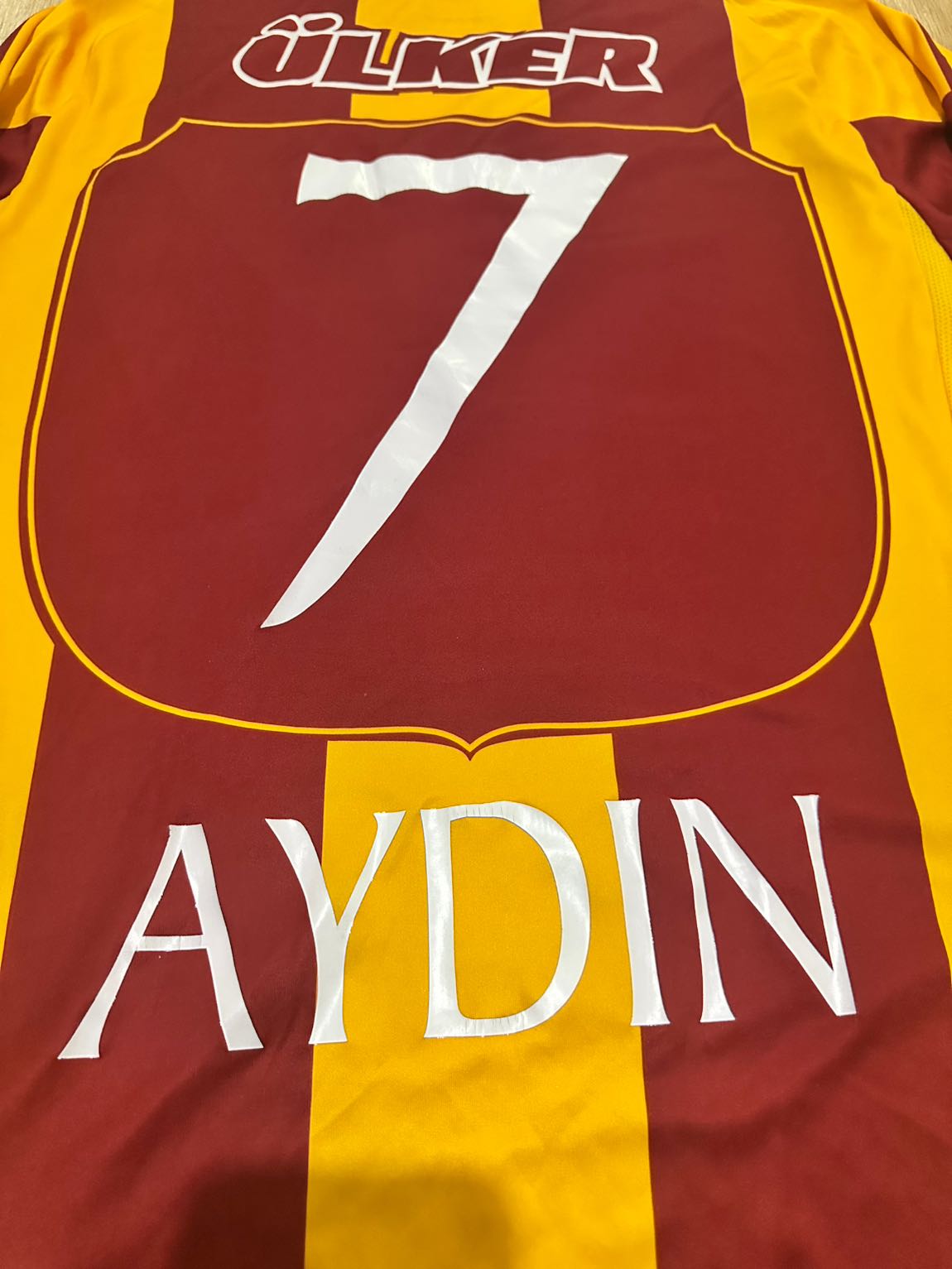 Galatasaray forma / Aydın Yılmaz 7 — görsel 4/4