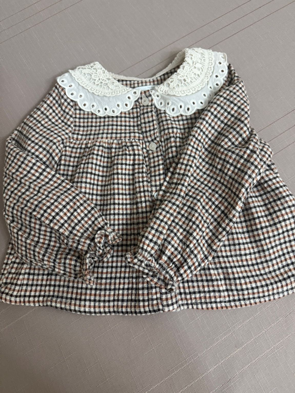 Zara bebe yaka Çizgili Gömlek — görsel 5/6
