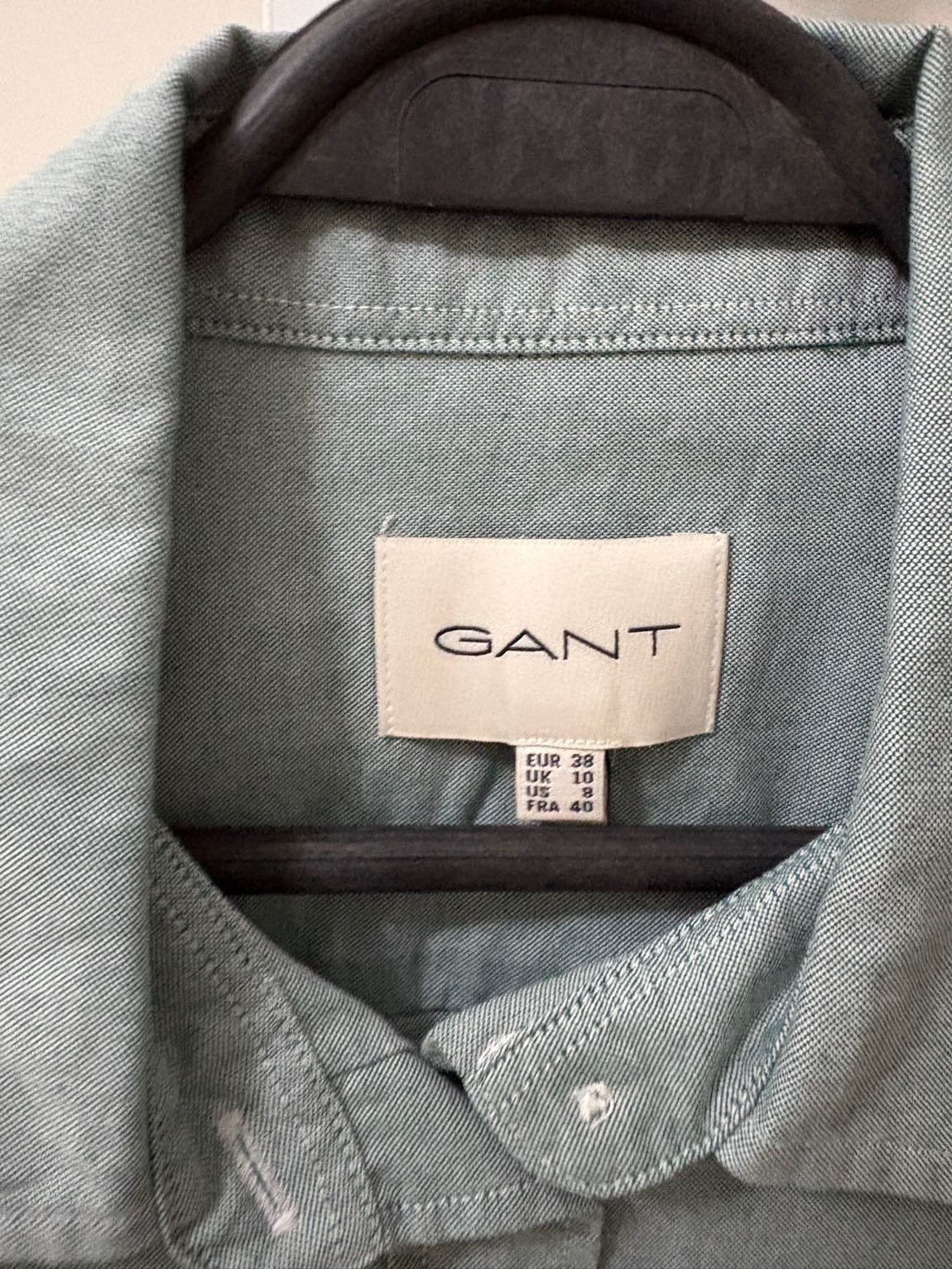 Gant Su Yeşili Pamuk Gömlek — görsel 3/4