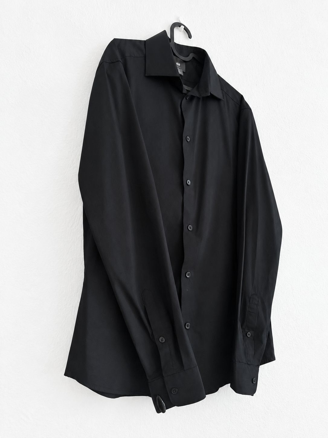 H&M marka Erkek Siyah Gömlek — görsel 2/6