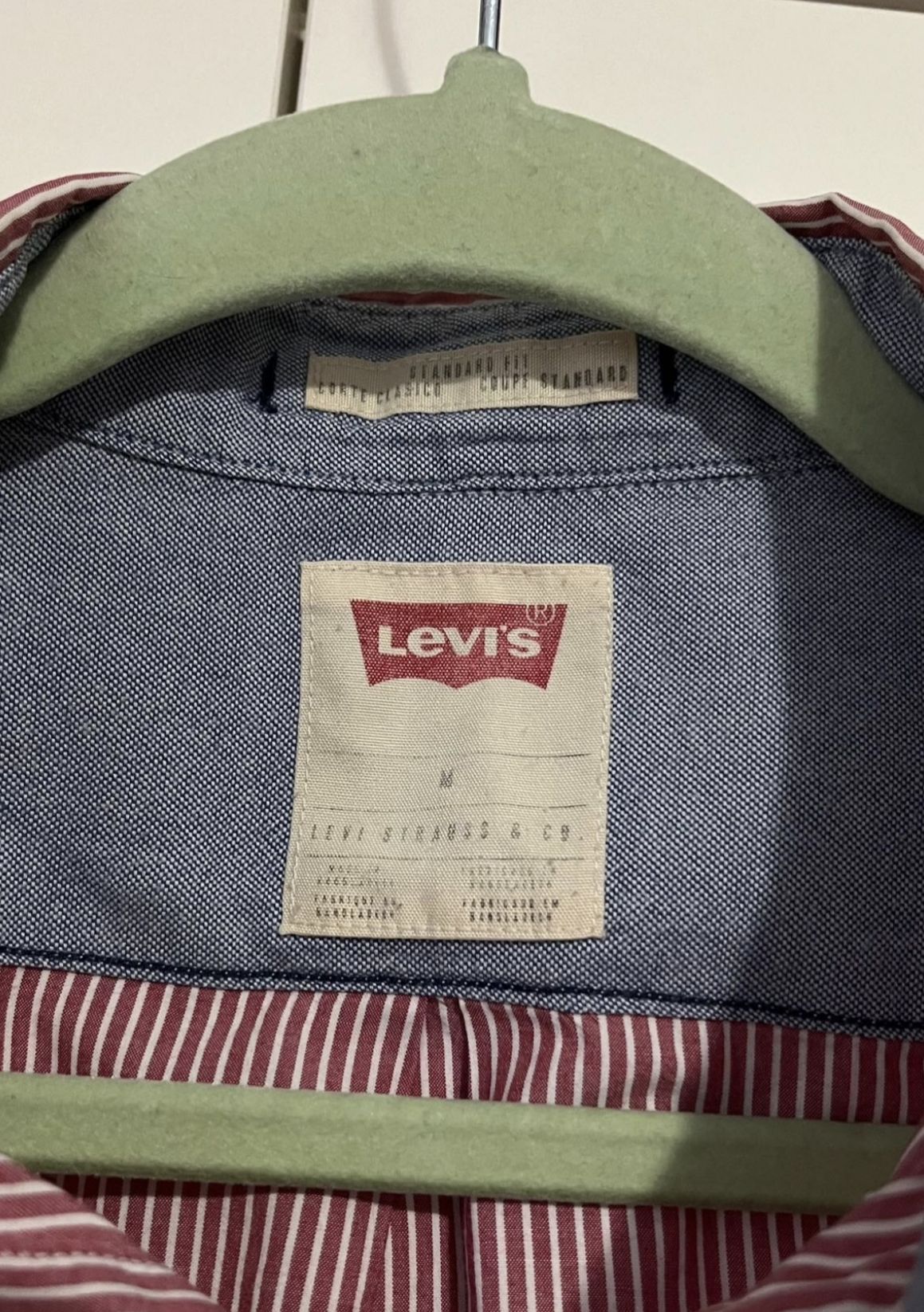 Levis Çizgili Klasik Gömlek — görsel 3/6
