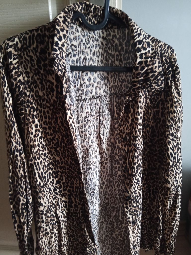 Leopar Desenli Gömlek — görsel 4/5