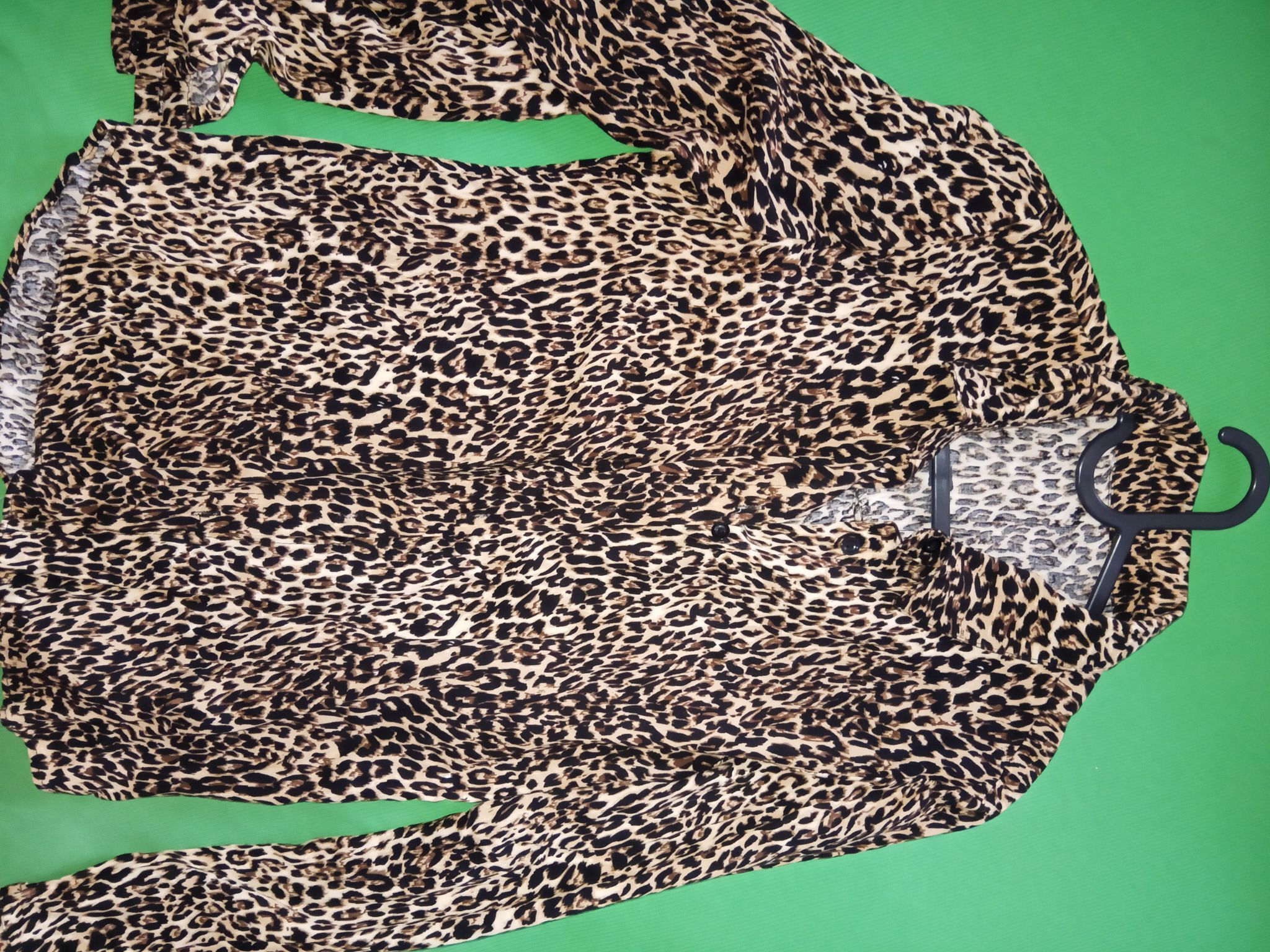 Leopar Desenli Gömlek — görsel 3/5