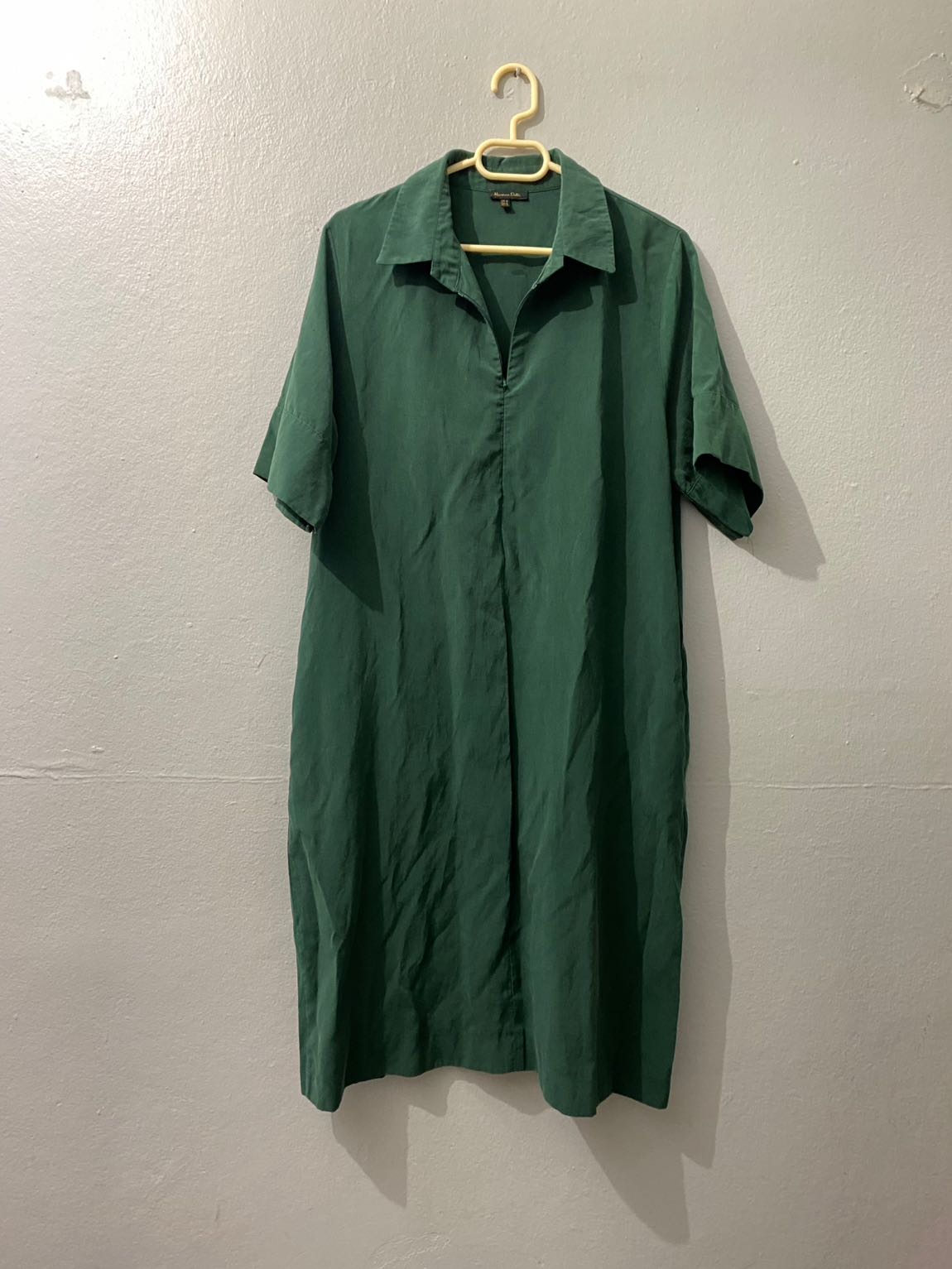 Massimo dutti Yeşil Gömlek Elbise — görsel 6/6