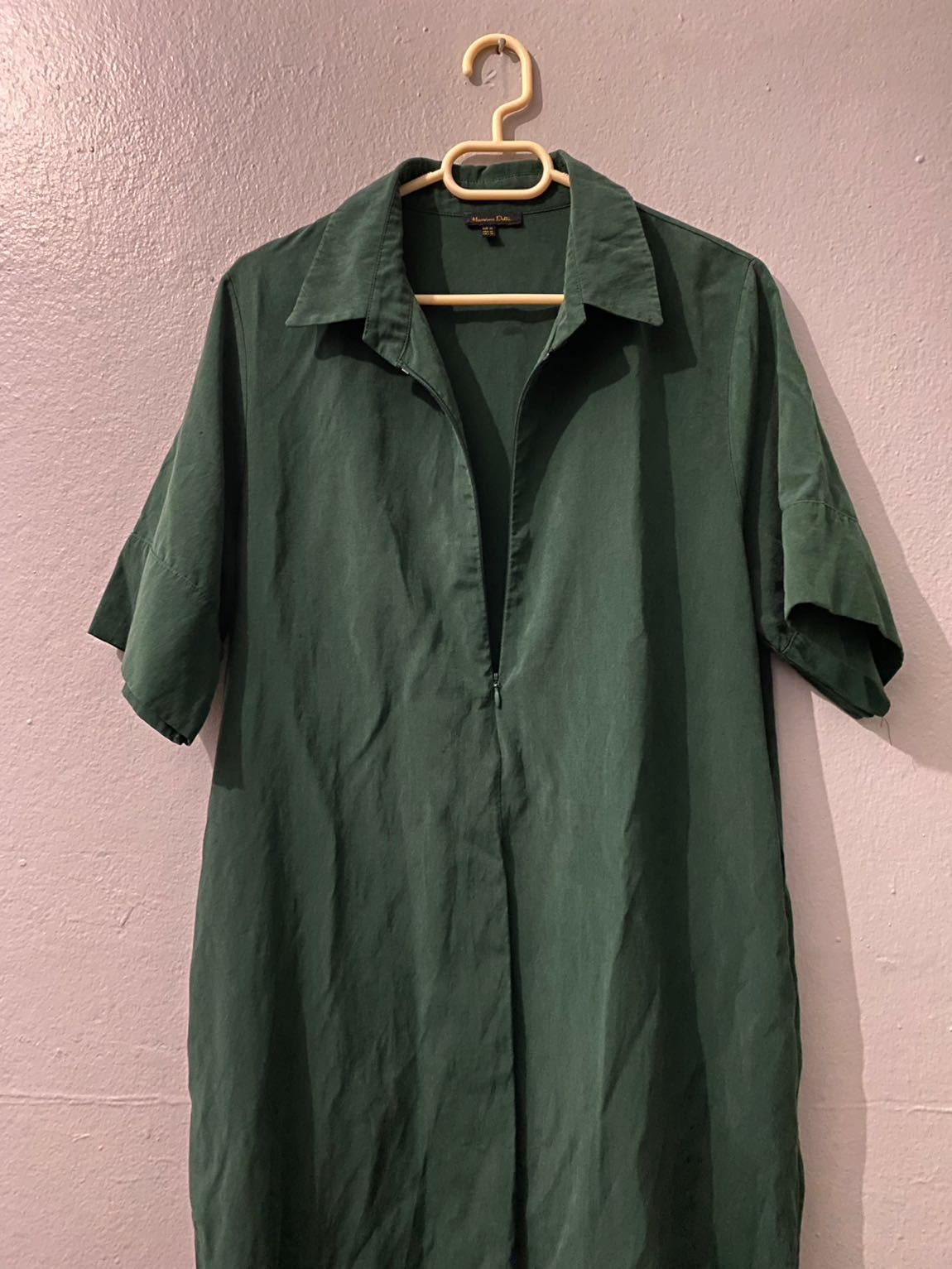 Massimo dutti Yeşil Gömlek Elbise — görsel 5/6