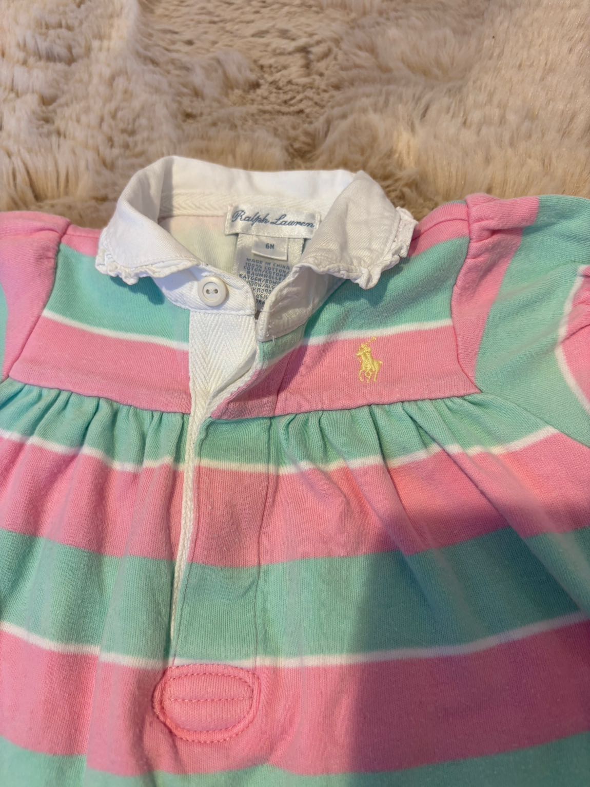 Ralph Lauren Bebek Elbise ve Külot Seti — görsel 3/4