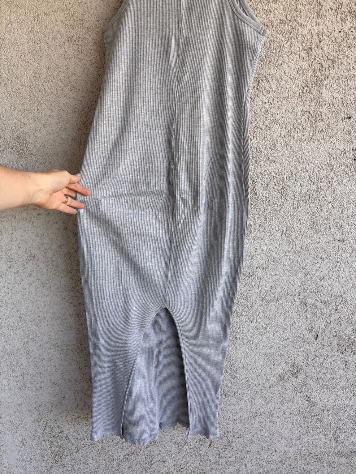 Gri halter yaka elbise — görsel 6/6