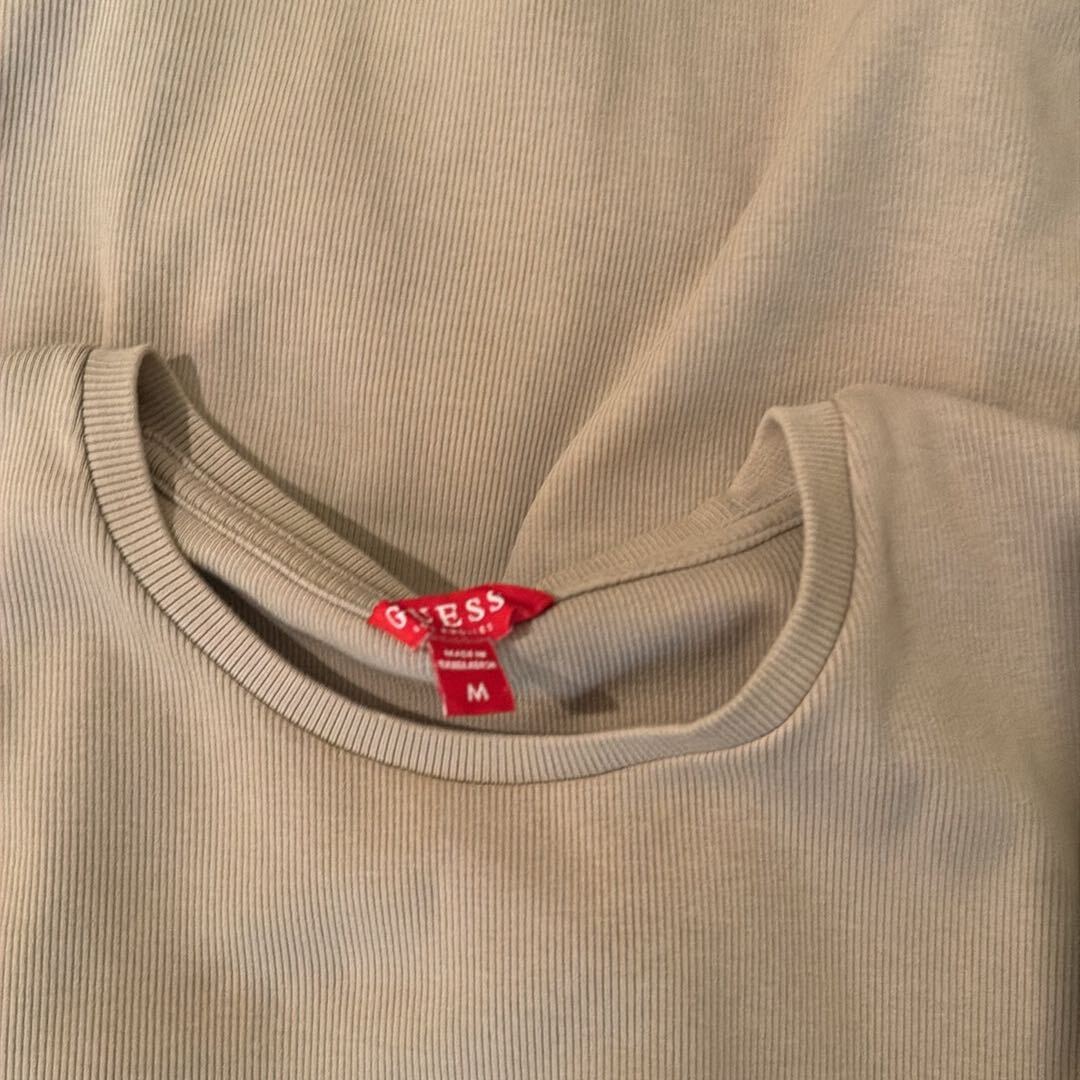 Guess Bej Mini Elbise — görsel 4/4