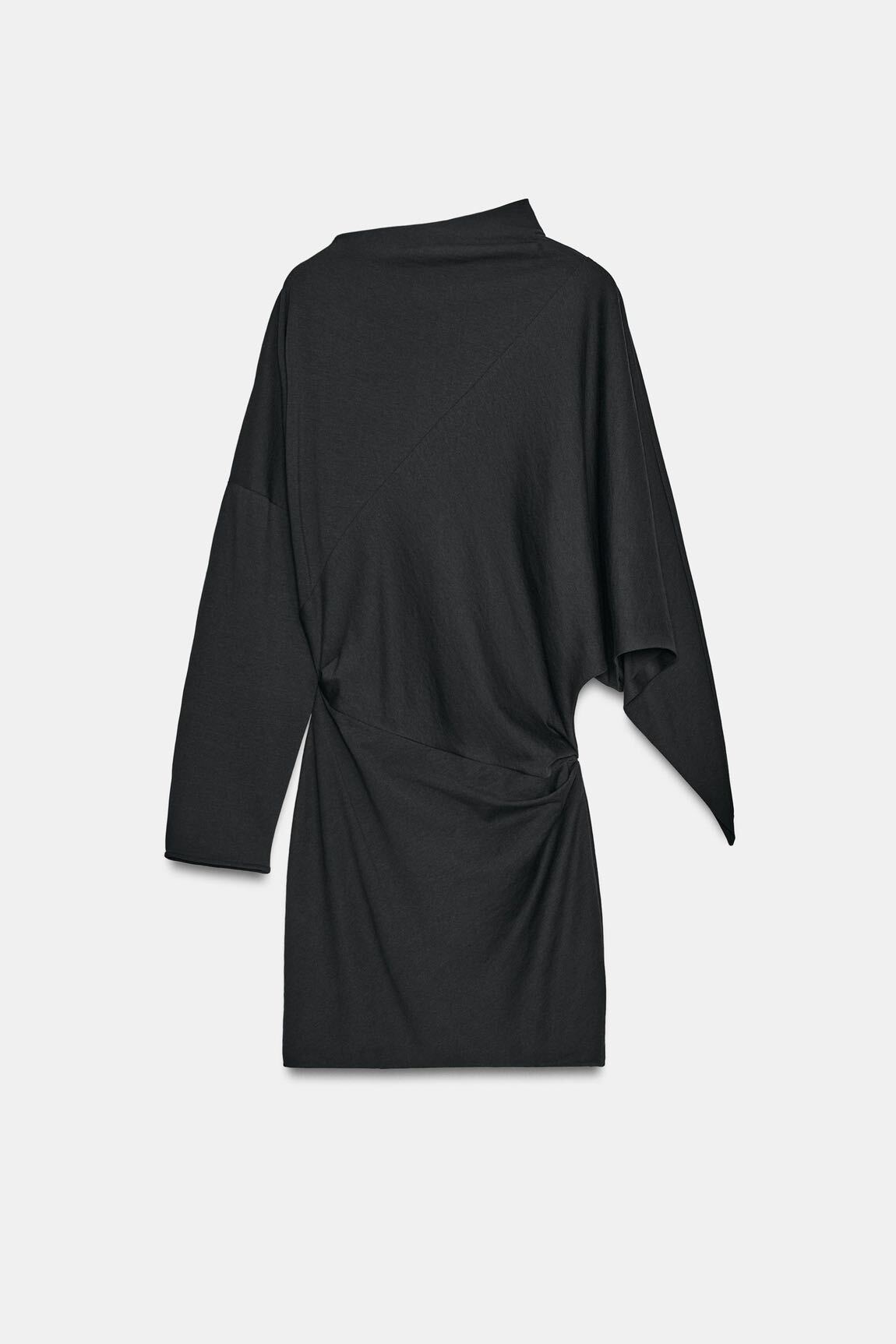 Zara Asimetrik Kısa Elbise — görsel 5/7