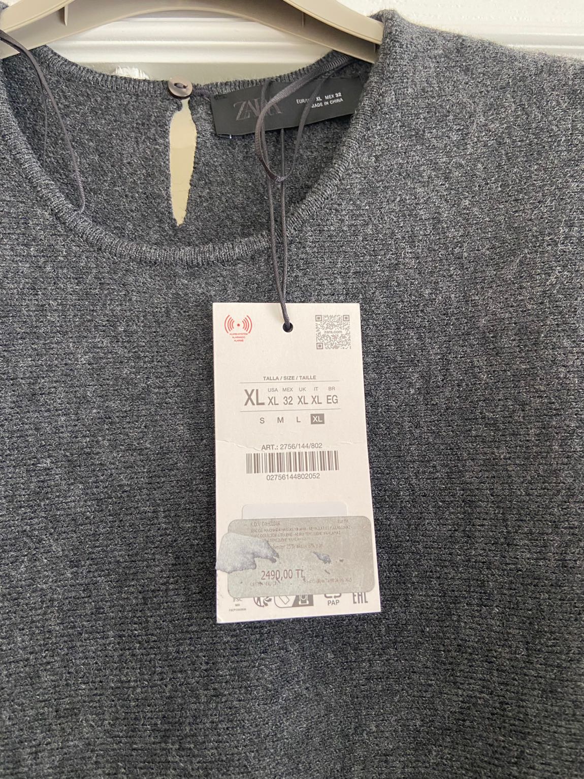 Zara Triko Elbise — görsel 3/13