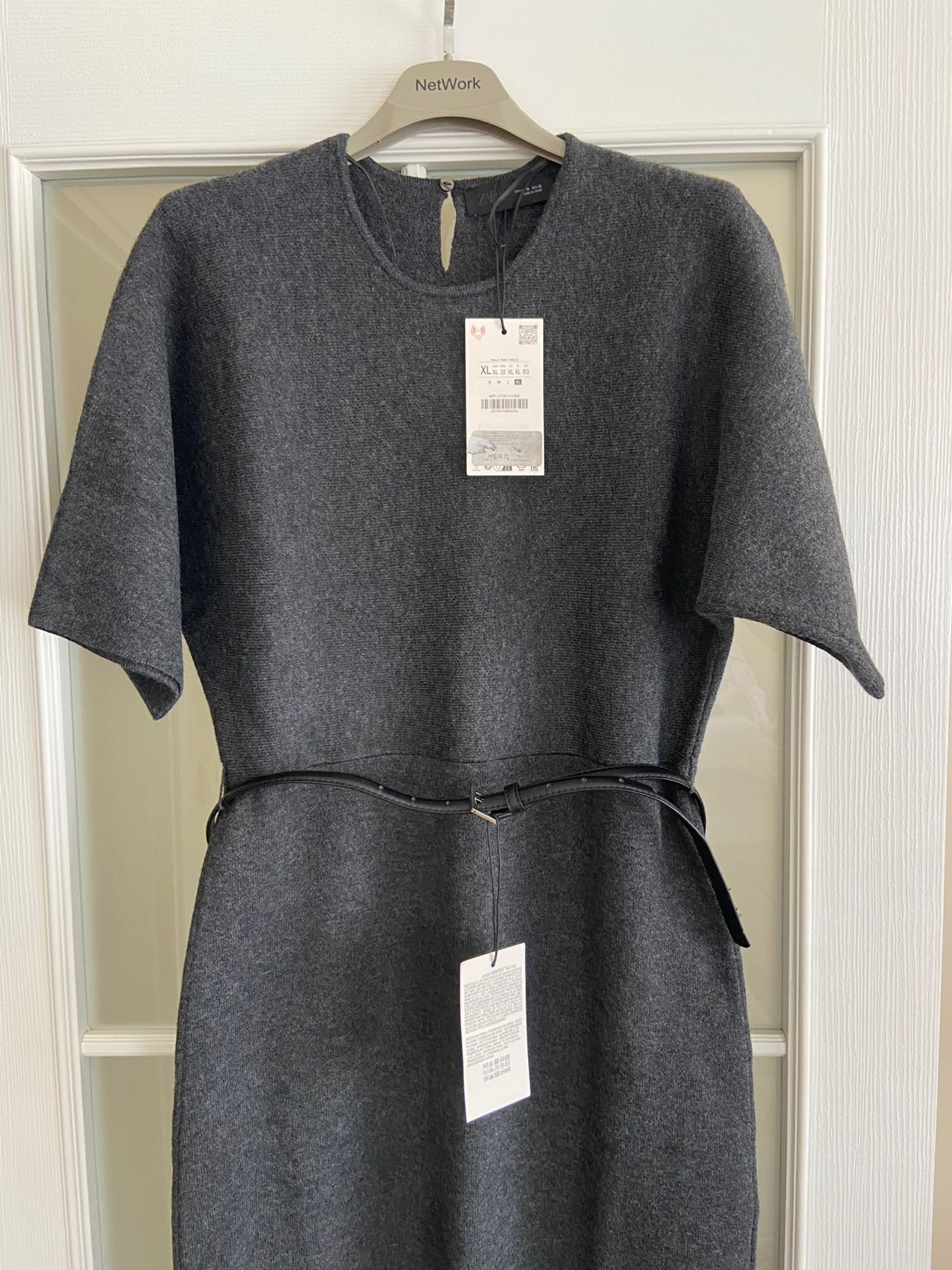 Zara Triko Elbise — görsel 2/13