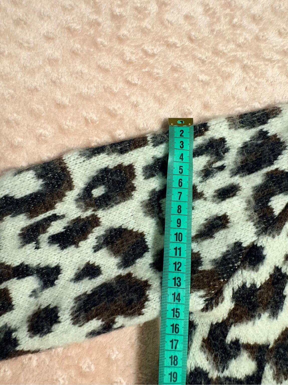 Leopar Desenli Hırka — görsel 7/8