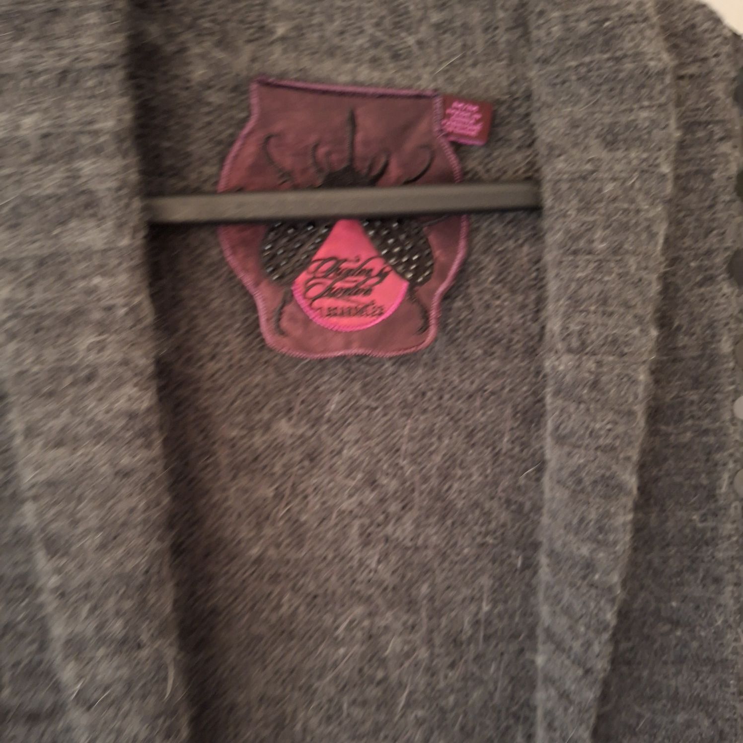 Pull&Bear Payetli Gri Hırka — görsel 5/9